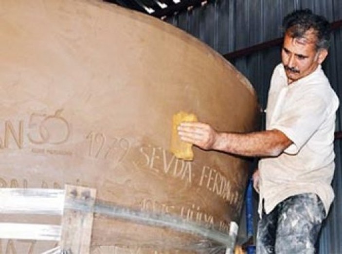 Guinness adayı dev çömlek hazır