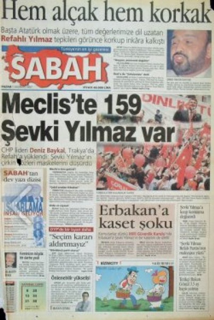 28 Şubat'ın utanç manşetleri