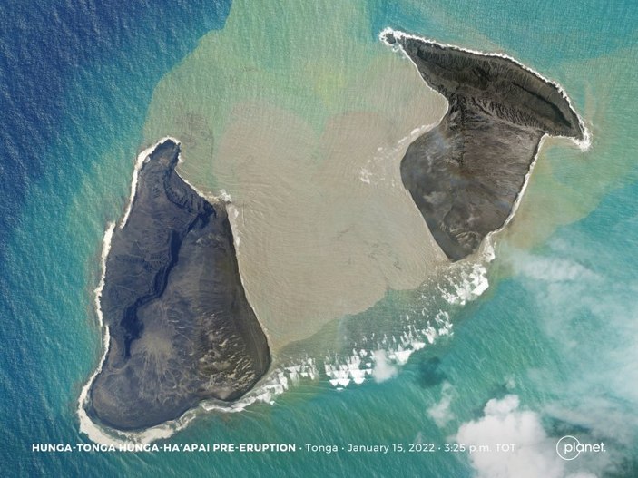 Tonga'daki yanardağ patlamasının atmosfere etkileri araştırılıyor