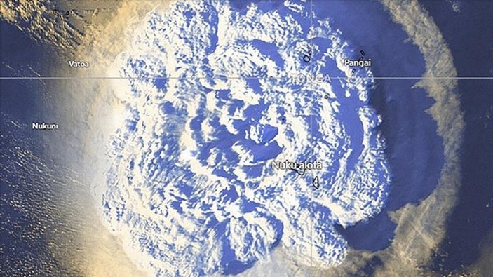 Tonga'daki yanardağ patlamasının atmosfere etkileri araştırılıyor