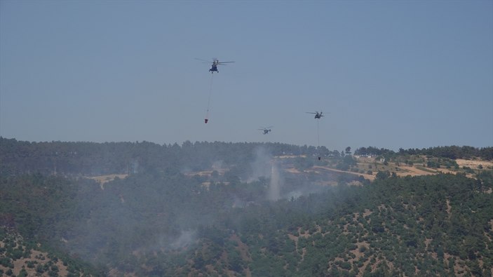 Çanakkale'de orman yangını 52 saat sonra kontrol altına alındı
