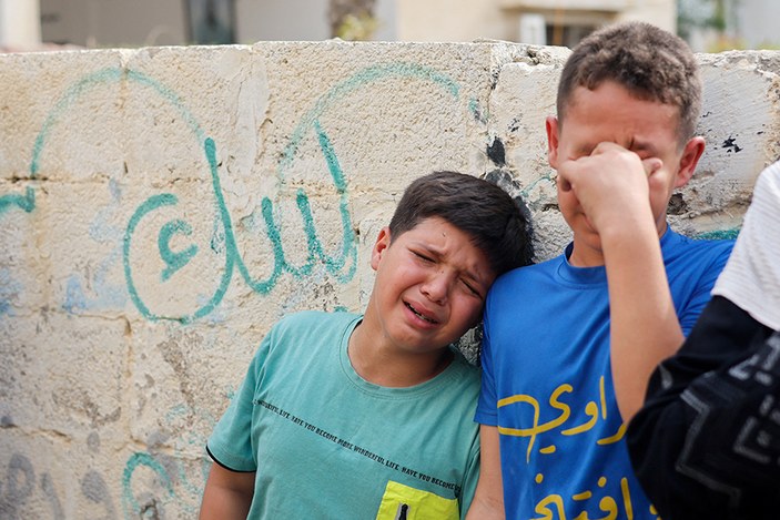 İsrail-Filistin çatışmasını anlatan kareler