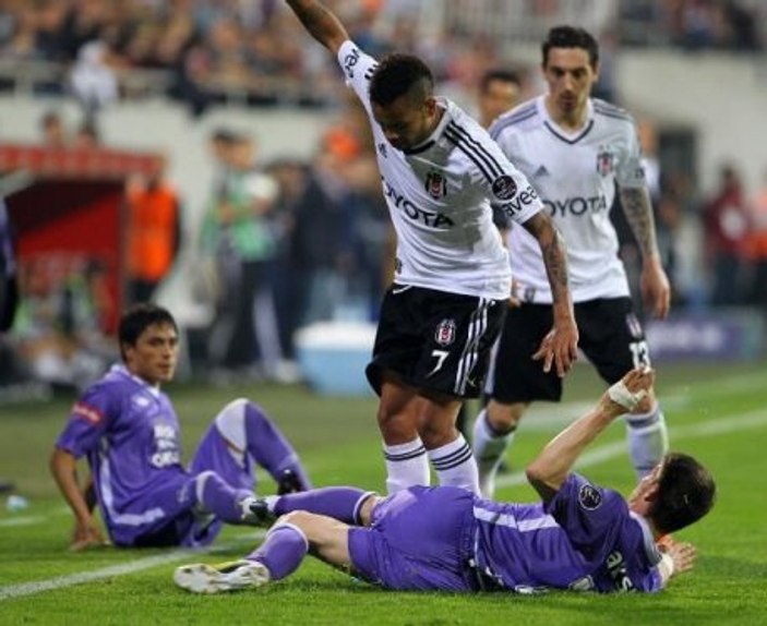 Beşiktaş - Orduspor maçından kareler