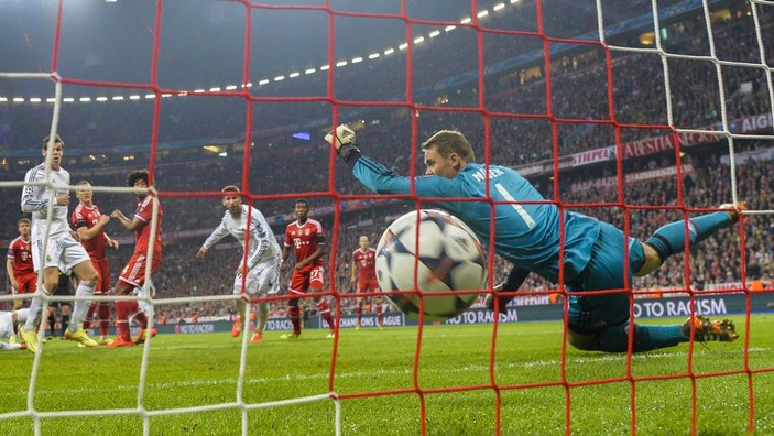 Bayern Münih - Real madrid maçından kareler