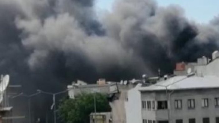 Bursa'da tekstil fabrikasında yangın çıktı