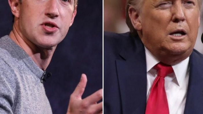 Facebook'tan Trump'ın paylaşımlarına uyarı