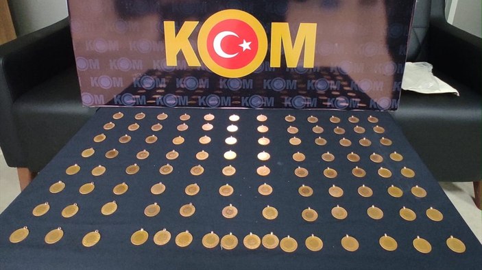 Şanlıurfa'da 100 sahte Cumhuriyet altını ele geçirildi