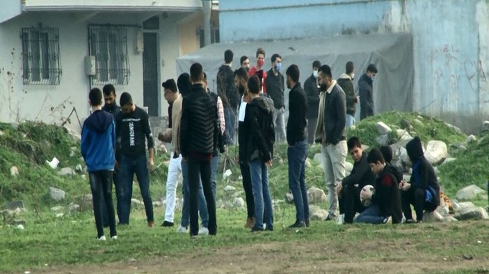 Bursa'da polis sirenini duyunca kaçan çocuklar