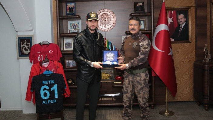 Yusuf Yazıcı, Trabzon İl Emniyet Müdürlüğü'nü ziyaret etti