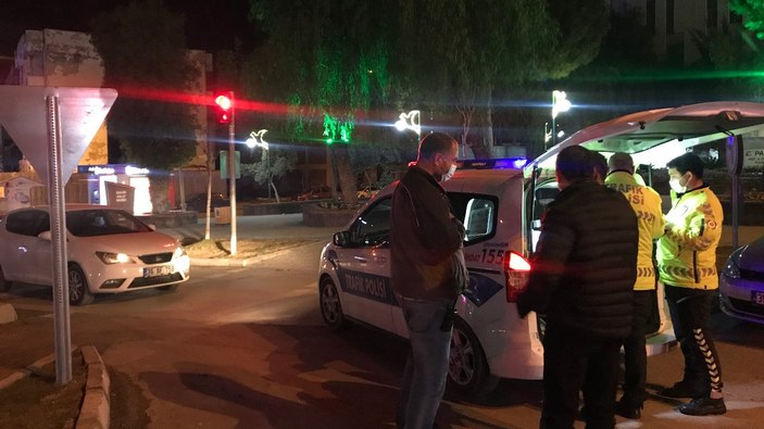 Aydın'da polisten kaçan mahkeme müdürünün aracından silah çıktı