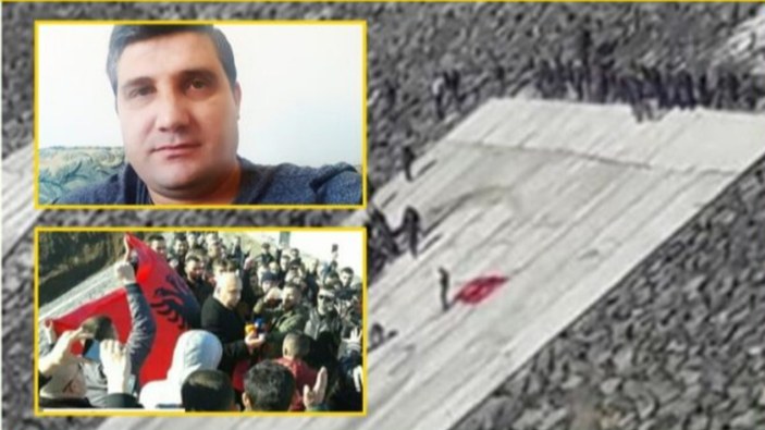 Arnavutluk'ta Türk bayrağının indirilmesini isteyen kişiye hapis cezası