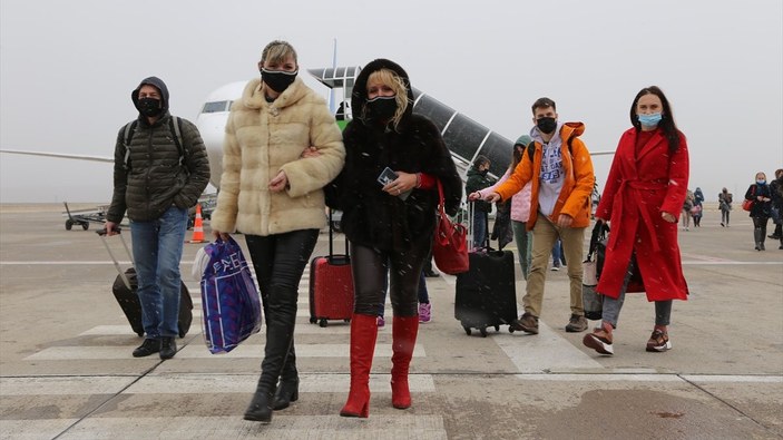 Ukrayna'dan Kapadokya'ya uçak seferleri başladı