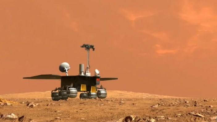 Çin'in Mars aracı Zhurong, tüm görevlerini tamamladı