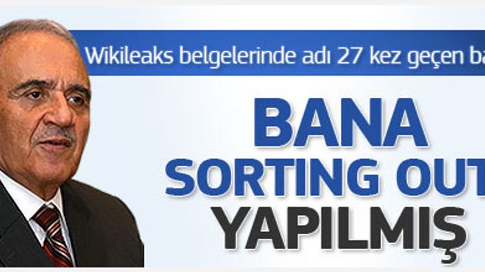 Vecdi Gönül'ün Wikileaks isyanı