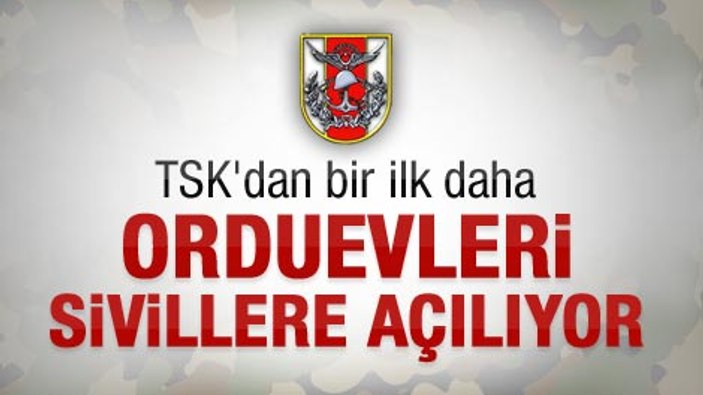 Murat Çelik: Orduevleri sivillere açılacak