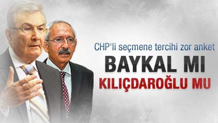 CHP'li seçmene soruldu: Baykal mı Kılıçdaroğlu mu
