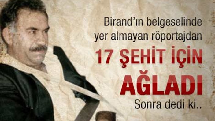 Öcalan Roma'da ağladı