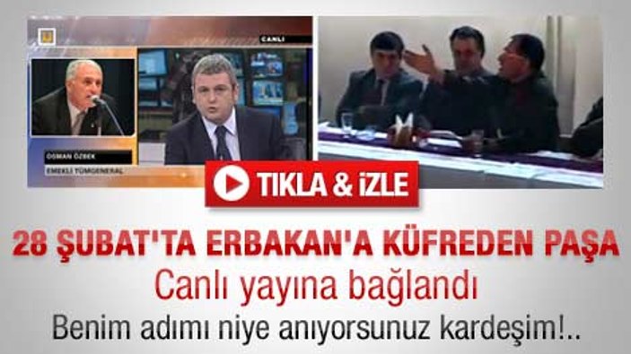 Ülke TV'de Osman Özbek ve Ersoy Dede tartışması