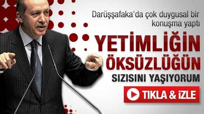 Erdoğan'ın Darüşşafaka Genel Kurulu konuşması