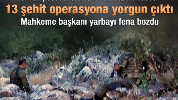 Yarbay hakimi kızdırdı