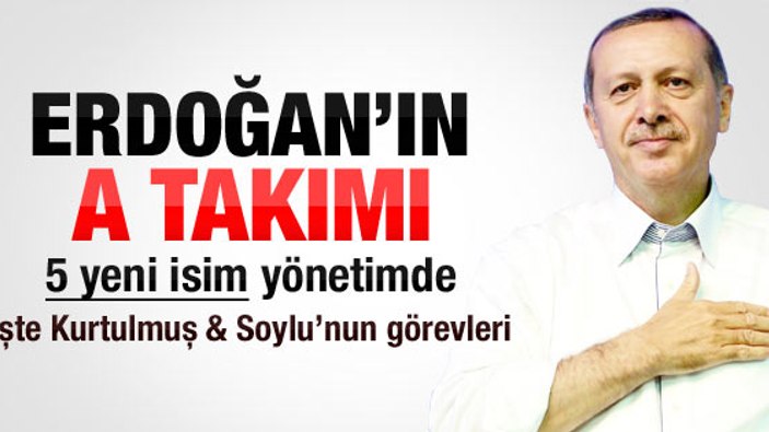 AK Parti A takımında görev dağılımı