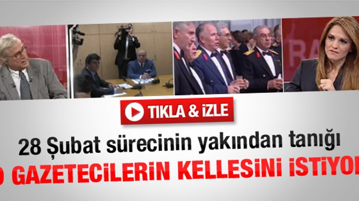 Bayramoğlu: 28 Şubat gazetecileri yargılansın - izle