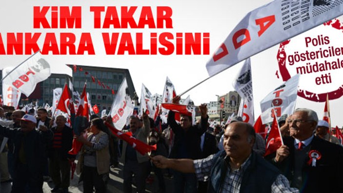 Ankara'da 29 Ekim mitingi