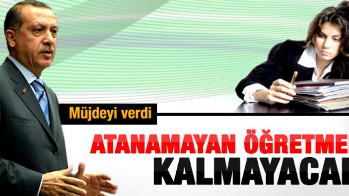 Erdoğan'dan öğretmen adaylarına müjde