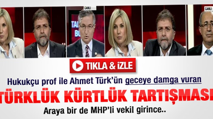 Canlı yayında Türklük - Kürtlük tartışması - Video