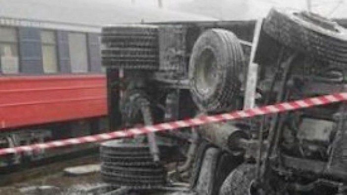 Karadağ'da tren kazası
