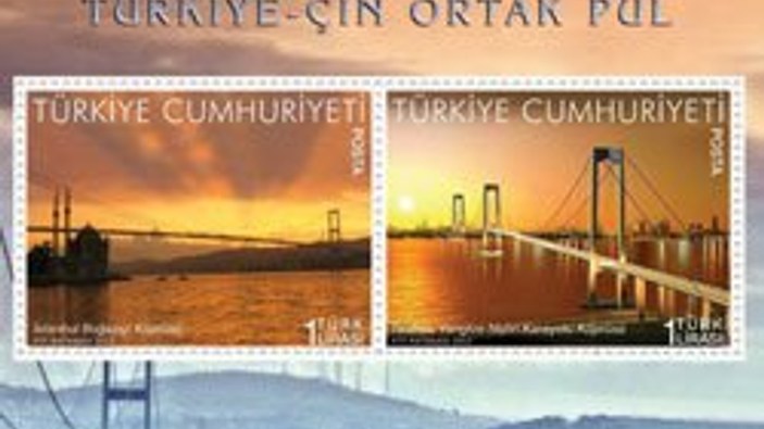 Türkiye ve Çin postanelerinden ortak pul