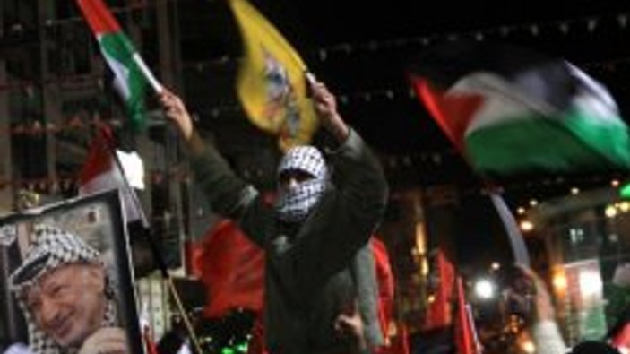 Filistin'de BM kararı kutlandı