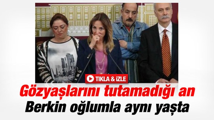 CHP'li vekil Aylin Nazlıaka gözyaşlarını tutamadı İZLE