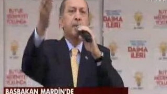 Başbakan Erdoğan'ın Mardin mitingi konuşması