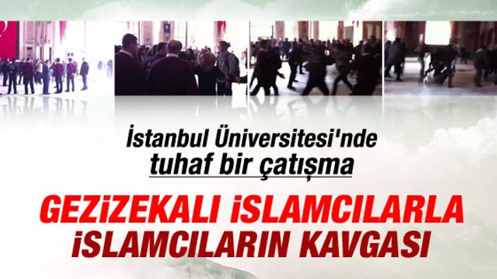 İstanbul Üniversitesi'nde gerginlik İZLE
