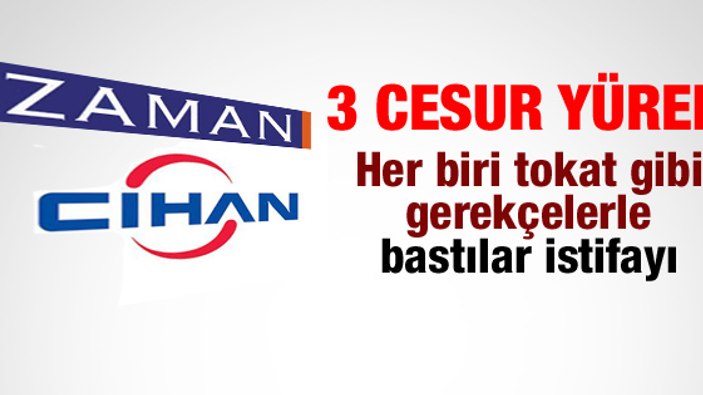 Cemaat medyasından 3 kişi daha istifa etti
