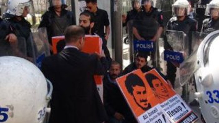 Hatay'da Başbakan Erdoğan protestosuna polis müdahalesi