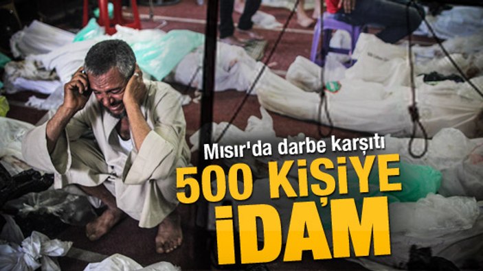 Mısır'da 529 darbe karşıtına idam cezası