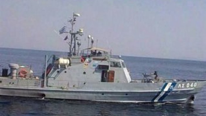 Yunan Sahil Güvenlik botları Türk denizcileri taciz etti