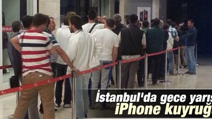 İstanbul'da iPhone 6 kuyruğu