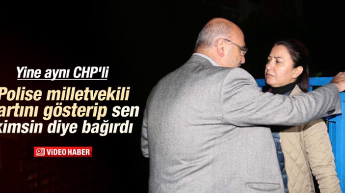 CHP'li Mahmut Tanal yine polisle tartıştı