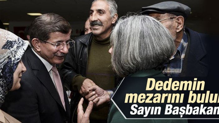 Davutoğlu Seyit Rıza'nın torunlarıyla görüştü
