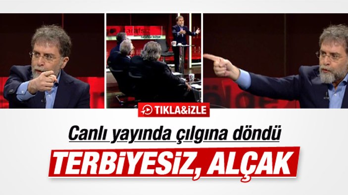 Ahmet Hakan'dan canlı yayında sert eleştiriler