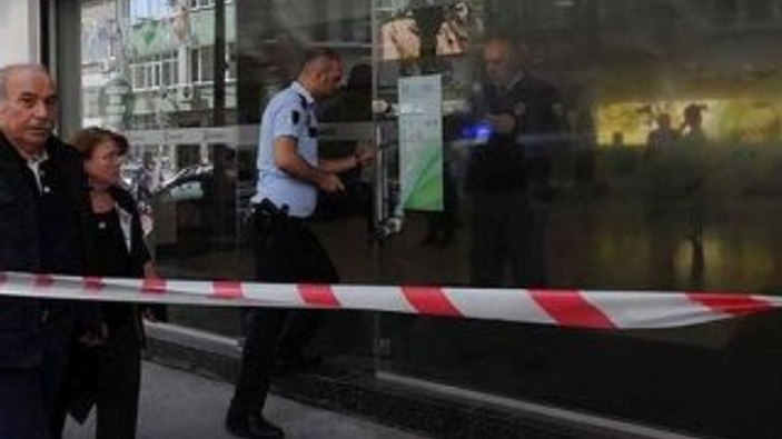 Şişli'de banka soygunu