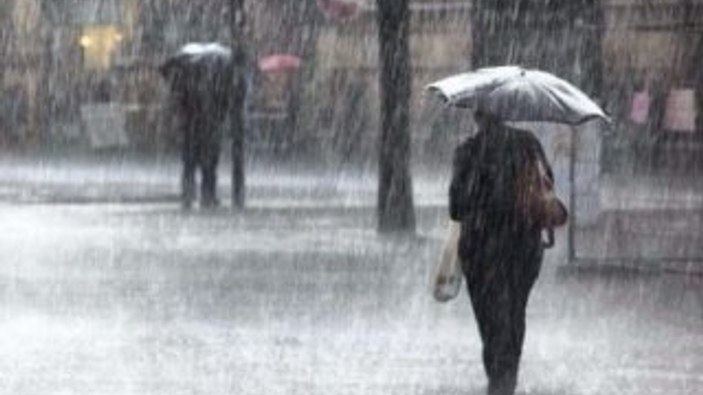 Yurt genelinde kuvvetli sağanak yağış etkili olacak