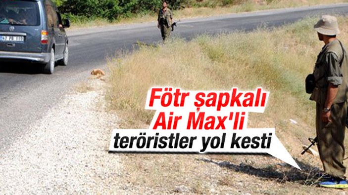 PKK Tunceli'de yol kesti