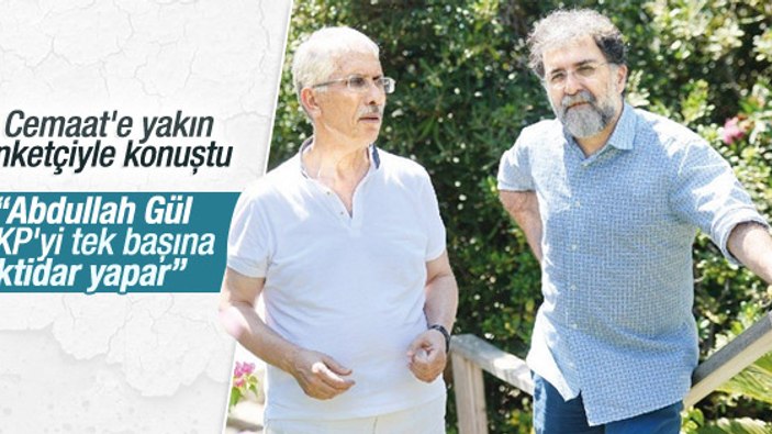 Özer Sencar: Gül gelse AK Parti tek başına iktidar olur