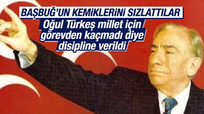 Tuğrul Türkeş disiplin kuruluna sevk edildi