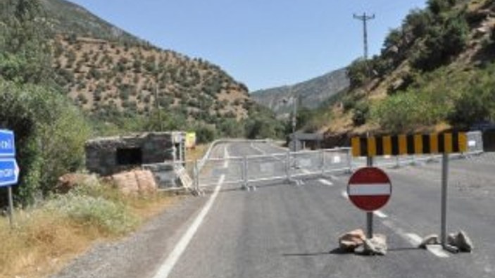 Tunceli'de yollar kapatıldı operasyon başladı