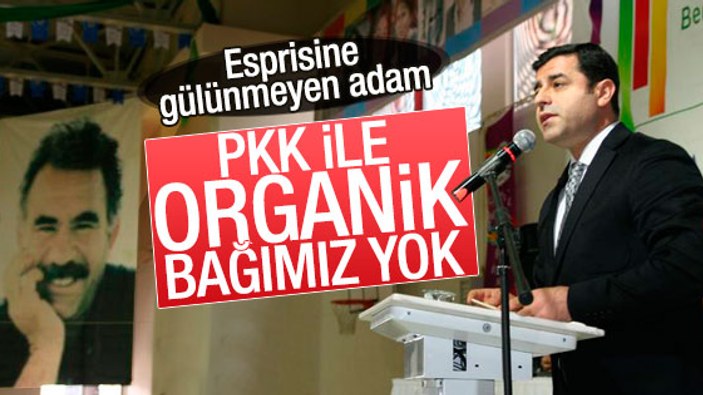 Demirtaş: PKK ile organik bağımız yok